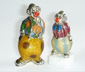 Clown Silber 925 Miniaturen 005